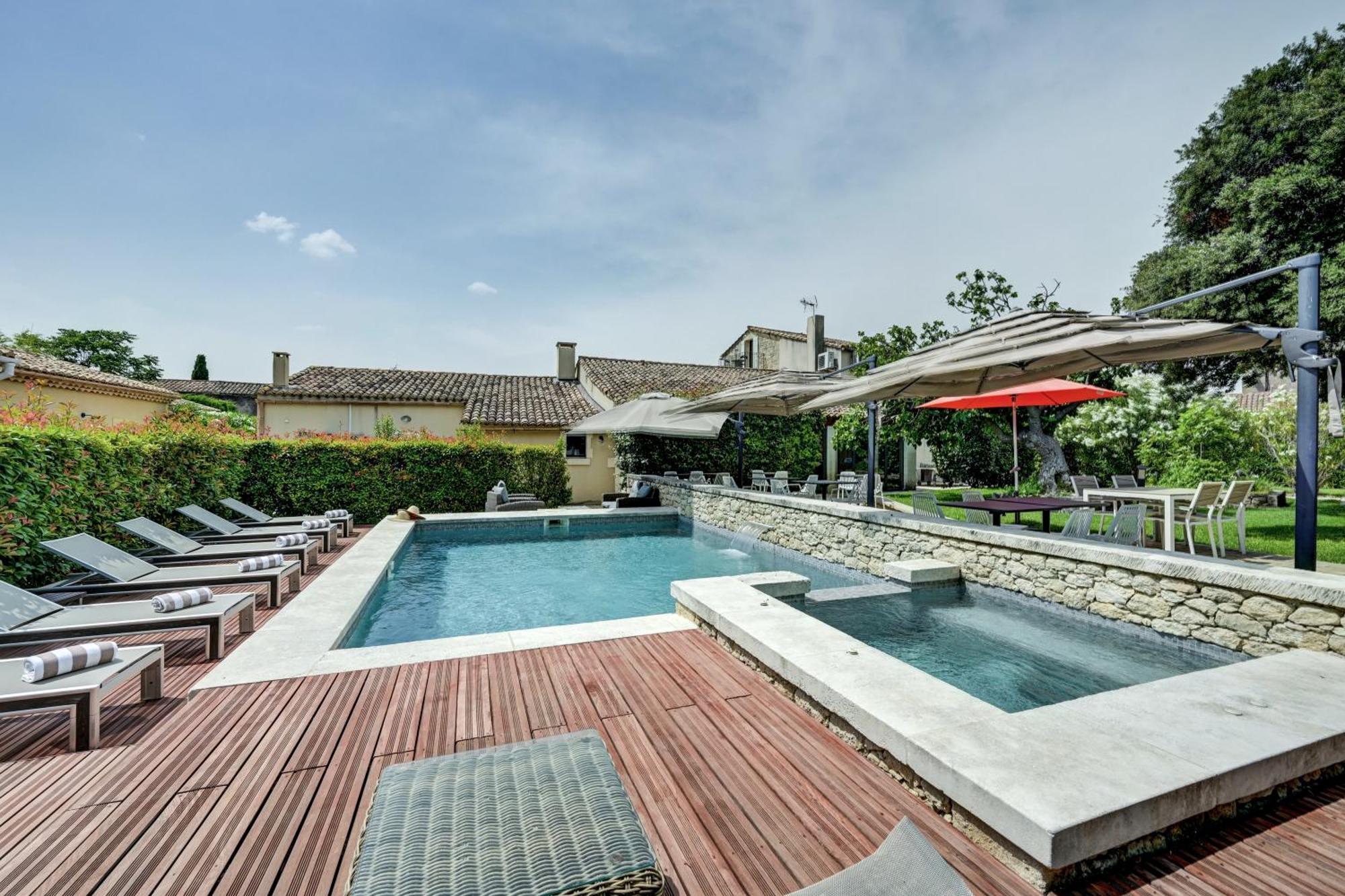 La Belle Vie Hotell Saint-Hilaire-dʼOzilhan Exteriör bild